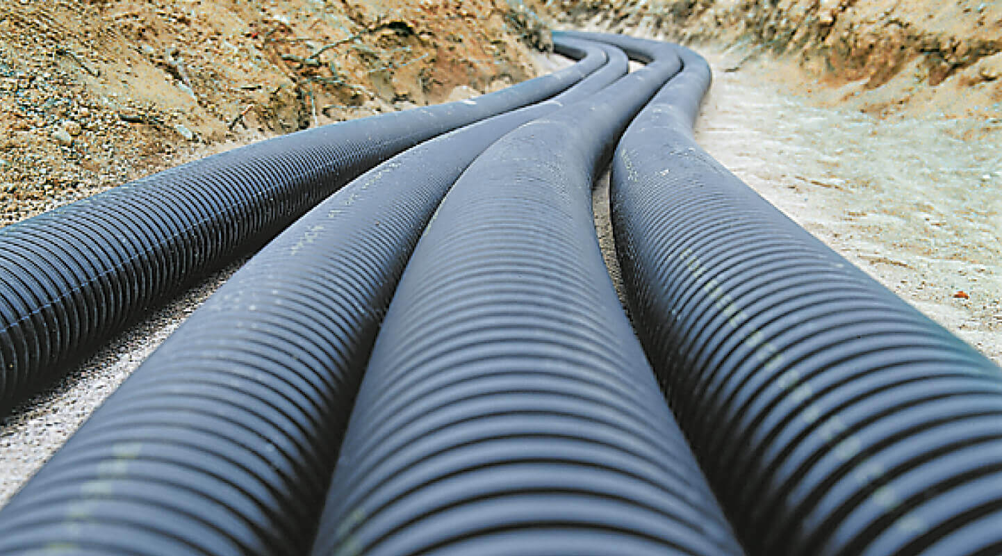 ecoflex pre insulated pipes