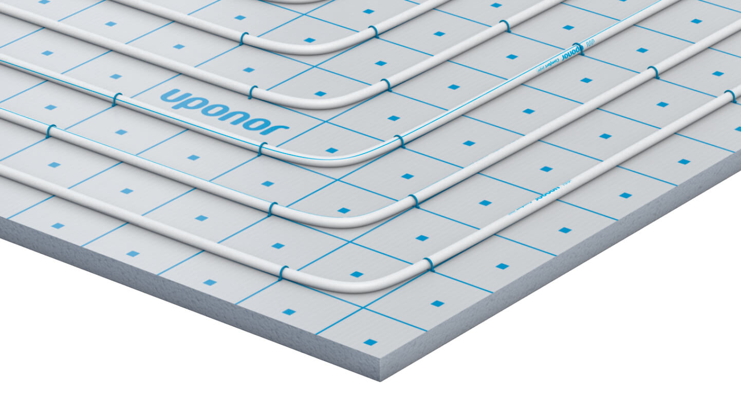 Tacker underfloor heating system