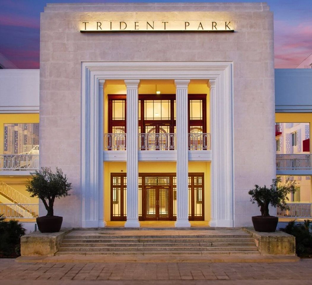 Trident Park Malta TABS installation for sustainable cooling