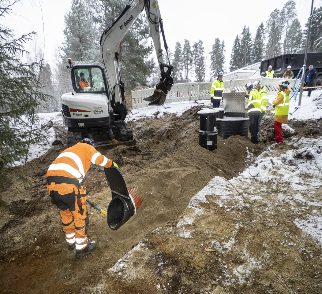 Uponor filter chamber part of the stormwater study