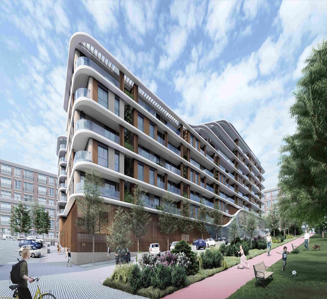 Zaurak Residencial by Grupo Ibosa avant-garde and sustainability in the transformation of the banks of the Manzanares River