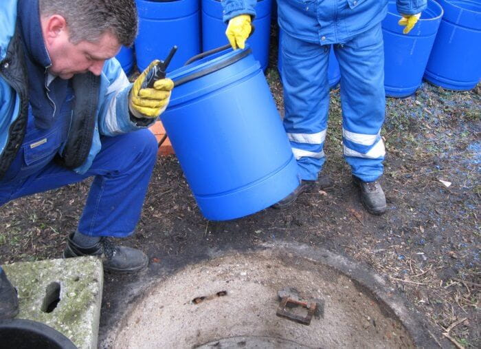 Kanalizacja sanitarna moduł VipLiner Uponor Infra