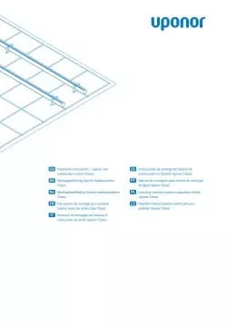 Uponor classic underfloor heating