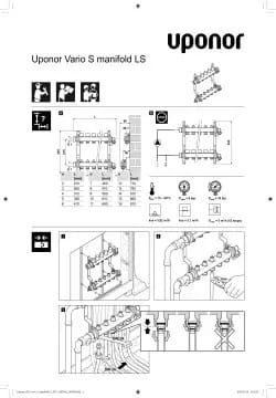 Uponor Vario S manifold LS