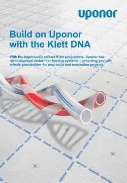 Construire sur Uponor avec l'ADN de Klett