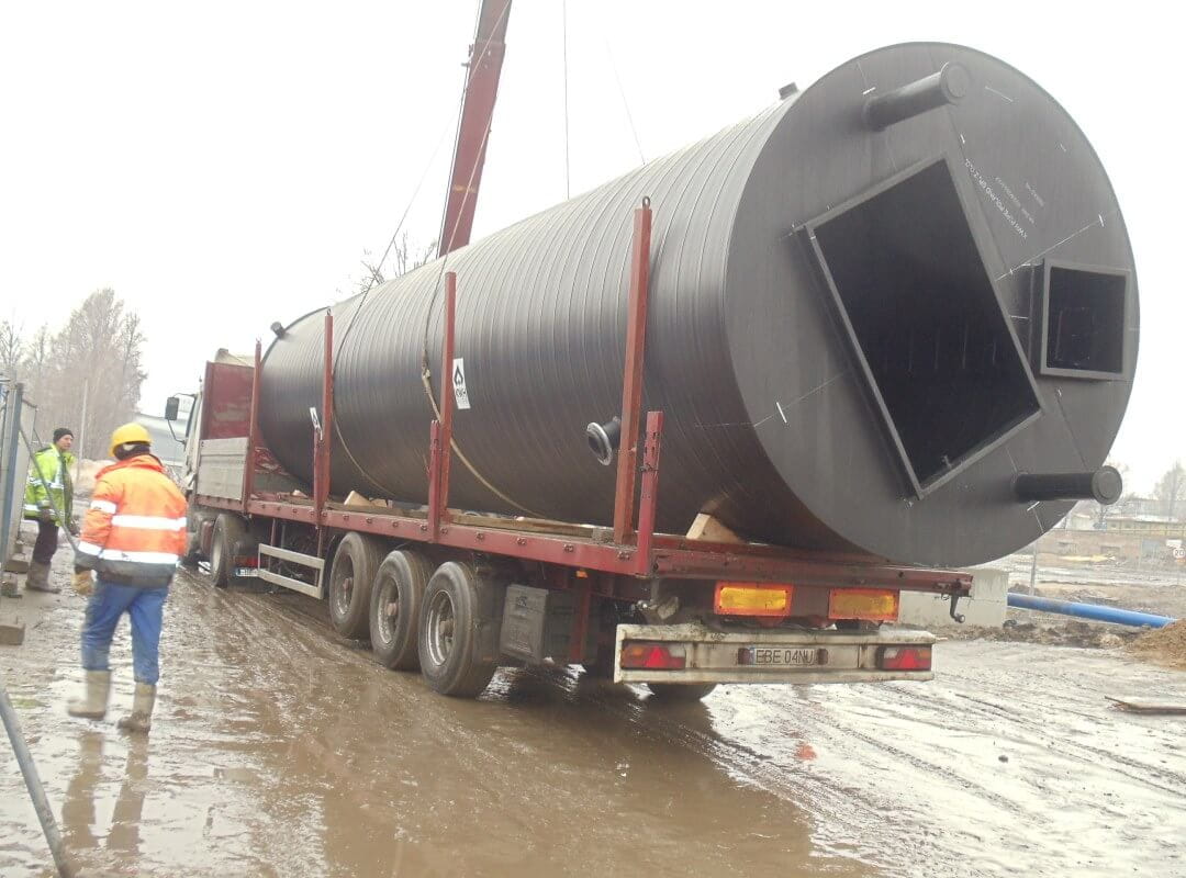 pumping station Weholite Uponor Infra