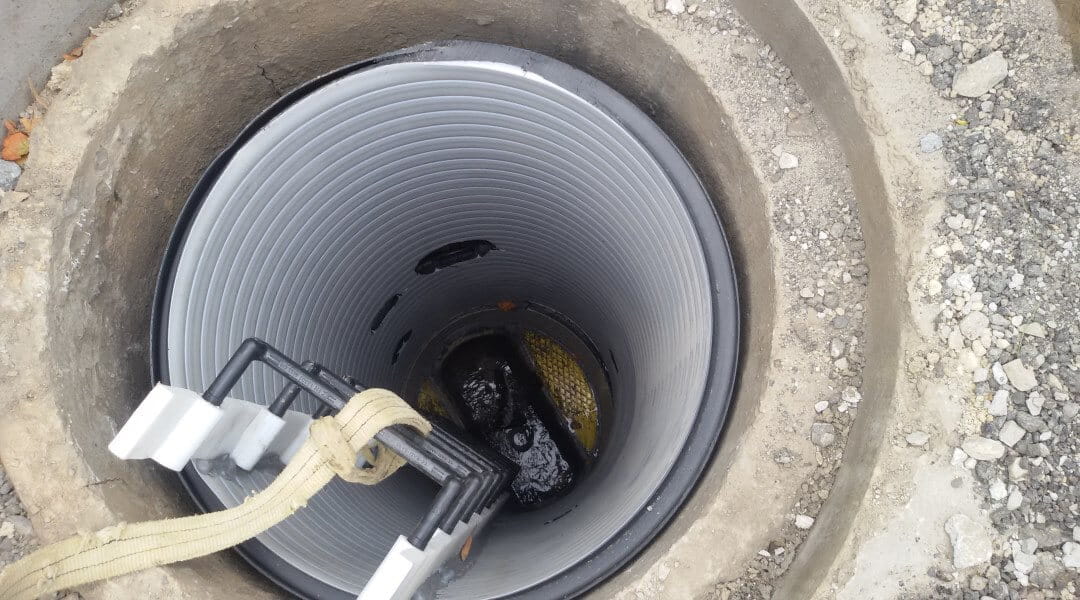 concrete chamber renovation- Rzeszow Uponor Infra weholite