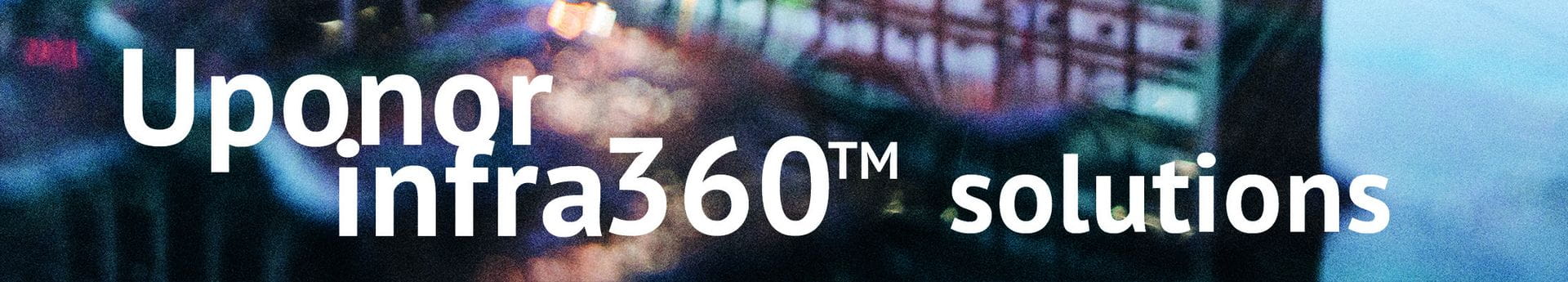 Uponor Infra 360 solutions